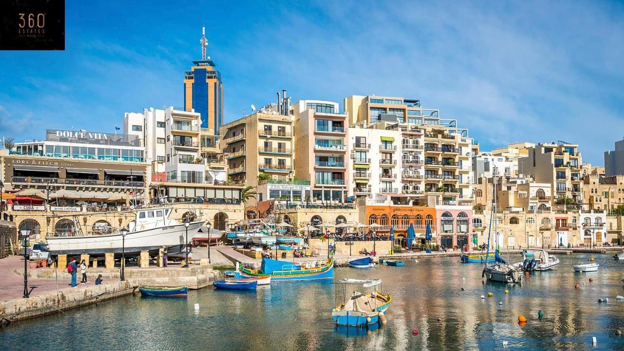 Centre Paceville Apt With Terrace, Bbq & Wifi By 360 Estates St. Julian's Exteriör bild